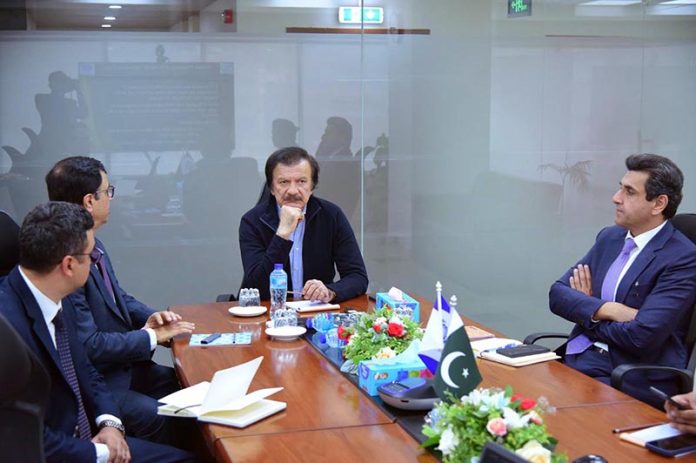 Special Assistant to the Prime Minister on Industries and Production Haroon Akhtar Khan visited the Pakistan Industrial Development Corporation (PIDC) office