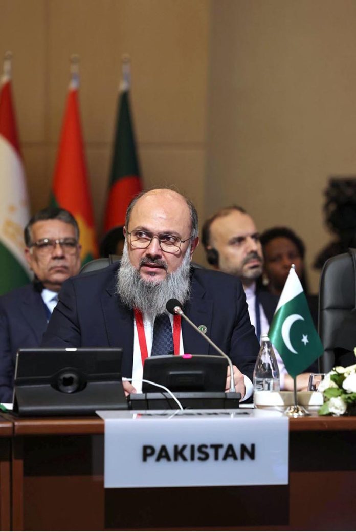 Federal Minister for Commerce, Jam Kamal Khan addresses the 41st Session of the COMCEC, emphasizing stronger intra-OIC economic integration, digital cooperation and sustainable development among member states