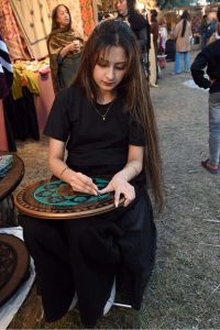 Artists performing traditional dance during Ten-Day annual folk festival “Lok Mela 2025” at Lok Virsa