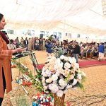 Minister of State for Education and Vocational Training Wajiha Qamar addresses the 15th International Public Health Conference 2025 for the next generation, organized by the Health Services Academy.