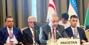 Federal Minister for Communications, Abdul Aleem Khan addressing the 5th ECO Ministerial Meeting on Commerce & Foreign Trade, convened in Istanbul.