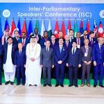 Prime Minister Muhammad Shehbaz Sharif in a Family Photo at the Inter-Parliamentary Speakers’ Conference.
