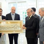 Speaker of the Parliament, the Islamic Consultative Assembly, of Islamic Republic of Iran, H.E Dr. Mohammad Bagher Ghalibaf along with delegation calls on Prime Minister Muhammad Shehbaz Sharif