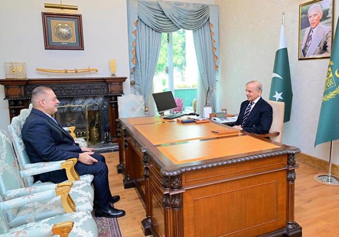 Minister for Information Sindh, Sharjeel Inam Memon calls on Prime Minister Muhammad Shehbaz Sharif