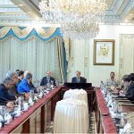 Speaker of the Parliament, the Islamic Consultative Assembly, of Islamic Republic of Iran, H.E Dr. Mohammad Bagher Ghalibaf along with delegation calls on Prime Minister Muhammad Shehbaz Sharif