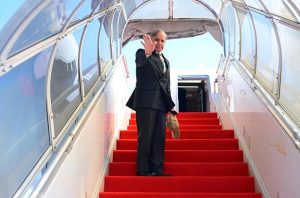Prime Minister Muhammad Shehbaz Sharif departs for his official visit to Azerbaijan