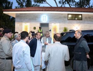 Federal Minister for Communications Abdul Aleem Khan visits the Islamabad–Murree Expressway to inspect ongoing development works and review final preparations ahead of project completion.