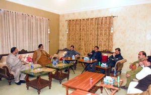 MPA Kamran Abdullah Murral hosted a luncheon in honour of Acting President Syed Yusuf Raza Gilani, attended by prominent political and social figures. Discussions focused on the constituency's situation, public welfare, development projects, and the upcoming local government elections. MNA Syed Abdul Qadir Gilani, former MPA Syed Ahmad Mujtaba Gilani, and Dr. Javed Siddiqui were also present