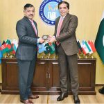 Federal Minister for Railways, Muhammad Hanif Abbasi, met with Rector, National University of Modern Languages (NUML), Mr. Shahid Mahmood Kiani