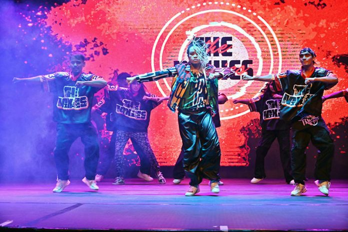 Anisha Thai (Hong Kong) and X. Sovapa perform their dance at the World Cultural Festival 2025 at the Arts Council