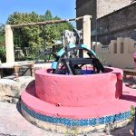 Workers busy with renovations and preparations for the Lok Mela, starting November 7 to 16, 2025, at Lok Virsa