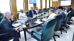 Federal Minister for National Food Security & Research, Rana Tanveer Hussain, chairs a meeting to launch Pakistan's first-ever public-private genomics venture.