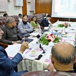 Convener of the Sub Committee of National Assembly's Standing Committee on Information and Broadcasting Amin ul Haq chairs committee meeting on PSDP projects of Radio Pakistan
