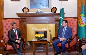 - A delegation of visiting Bangladeshi journalists call on Governor Khyber Pakhtunkhwa Faisal Karim Kundi at the Governor House.