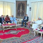 Prime Minister Muhammad Shehbaz Sharif visits the residence of Nawabzada Jam Karam Ali