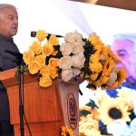 Defense Minister Khawaja Muhammad Asif is addressing the 14th convocation of Shadab Girls College