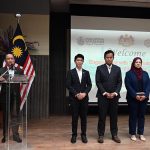 The Malaysian High Commissioner to Pakistan, Mohammad Azhar Mazlan, addressing the participants during a reception hosted for the Stakeholders and Friends of Malaysia at the Malaysian High Commission