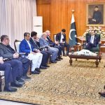 Acting President Syed Yousuf Raza Gilani in a meeting with H.E. Dr. Mohammad Bagher Ghalibaf, Speaker of the Islamic Consultative Assembly of Iran at Aiwan-e-Sadr