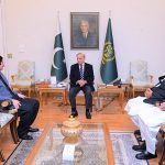 Governor of Khyber Pakhtunkhwa Faisal Karim Kundi calls on Prime Minister Muhammad Shehbaz Sharif