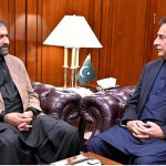 hief Minister Balochistan, Mr. Sarfraz Bugti, calls on Speaker National Assembly Sardar Ayaz Sadiq at Parliament House.