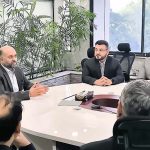 President & CEO, Shahbaz H. Syed, addresses the senior management and staff in an All-Hands session, at EXIM Bank’s Head Office