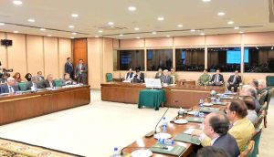 Prime Minister Muhammad Shehbaz Sharif chairs the Federal Cabinet Meeting