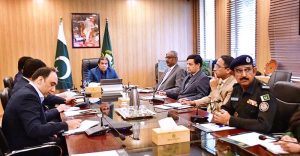 Federal Minister for Railways, Muhammad Hanif Abbasi, chairs a key meeting on railway security and anti-crime measures, stressing strict action against ticketless travel, theft, smuggling, and encroachments, Railways land being fully recovered, ensuring better safety and services for passengers.