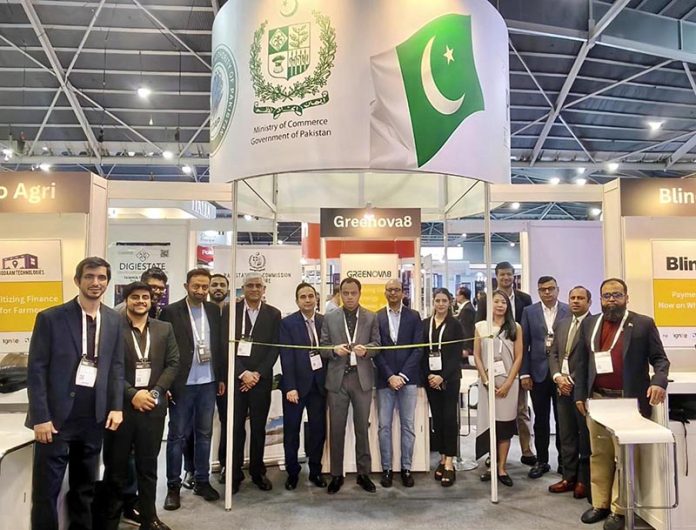 Pakistan Pavilion inaugurates by Deputy High Commissioner Mr. Salman Mahmood at the Singapore FinTech Festival 2025