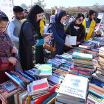 Secretary, Khyber Pakhtunkhwa Commission on the Status of Women, Ms. Shazia Atta, along with officials and organizers, visits various stalls during the Dosti Peshawar Women Literature Festival – 3rd Edition at SBBWU