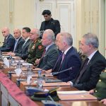 Prime Minister Muhammad Shehbaz Sharif and His Majesty King Abdullah II Ibn Al Hussein, King of the Hashemite Kingdom of Jordan in a delegation level talks.