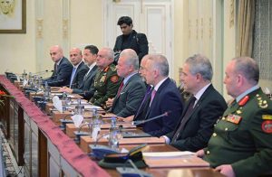 Prime Minister Muhammad Shehbaz Sharif and His Majesty King Abdullah II Ibn Al Hussein, King of the Hashemite Kingdom of Jordan in a delegation level talks.