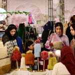 Families visits stalls at the Crafters Expo 2025