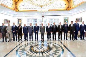 Minister of Economy of the Republic of Azerbaijan, Mikayil Jabbarov calls on Prime Minister Muhammad Shehbaz Sharif.