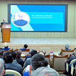 Prime Minister Muhammad Shehbaz Sharif addresses an event to mark "International Day of Tolerance"