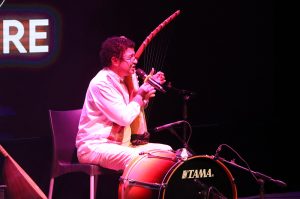 Portugal’s Artist Ricardo Passos performing at Classical Music Night titled “Melodic Heritage”, during 19th day of the 39-day “World Culture Festival 2025”at Arts Council, Pakistan