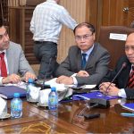 Ambassador. Malaysian High Commissioner to Pakistan Dato Muhammad Azhar Mazlan addressing a delegation of ASEAN ambassadors during the SCCI ASEAN-Sialkot Economic Dialogue and Industrial Exposure Meeting at SCCI