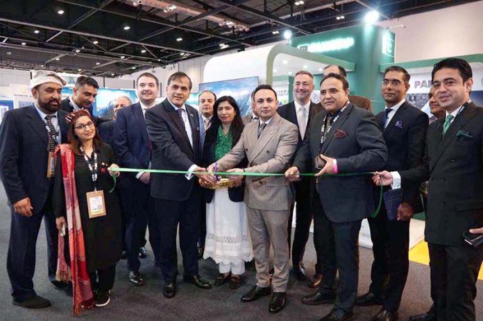 Sardsr Yasir Ilyas Khan, National Coordinator to the Prime Minister on Tourism and Dr. Mohammad Faisal, Pakistan’s High Commissioner to the United Kingdom, inaugurate the Pakistan Pavilion at the World Travel Market 2025