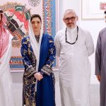 First Lady, Bibi Aseefa Bhutto Zardari , at Abu Dhabi Art 2025 at Manarat AI Saadiyat, organized by the Department of Culture and Tourism Abu Dhabi under the patronage of Sheikh Khalid Bin Mohamed bin Zayed Al Nahyan, Crown Prince of Abu Dhabi