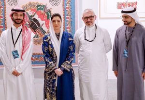 First Lady, Bibi Aseefa Bhutto Zardari , at Abu Dhabi Art 2025 at Manarat AI Saadiyat, organized by the Department of Culture and Tourism Abu Dhabi under the patronage of Sheikh Khalid Bin Mohamed bin Zayed Al Nahyan, Crown Prince of Abu Dhabi