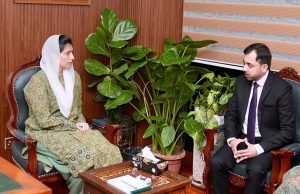 First Lady Bibi Aseefa Bhutto Zardari meeting Dublin City Councilor, Ammar Ali