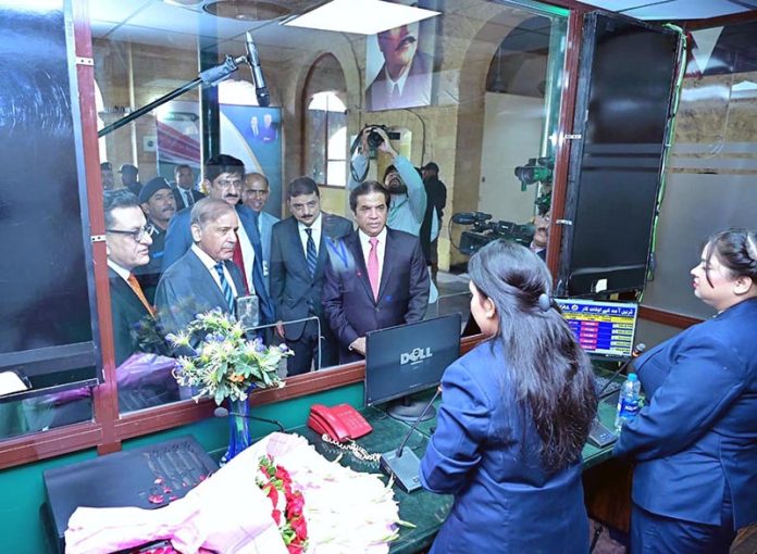 Prime Minister Muhammad Shehbaz Sharif visits newly inaugurated lounges and facilities at Cantt Railway Station