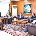 President of the Asian Football Confederation, H.E. Sheikh Salman bin Ebrahim Al Khalifa called on the Deputy Prime Minister and Foreign Minister Senator Mohammad Ishaq Dar