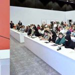 First Lady, Bibi Aseefa Bhutto Zardari addressing the Third Edition of the Princess Sabeeka Global Award for Women's Empowerment ceremony
