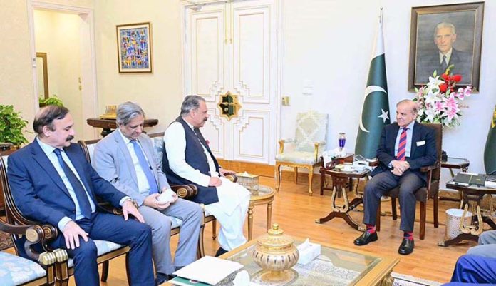 PML-Z's MNA Aijaz ul Haq called on Prime Minister Muhammad Shehbaz Sharif
