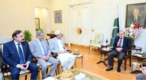 PML-Z's MNA Aijaz ul Haq called on Prime Minister Muhammad Shehbaz Sharif