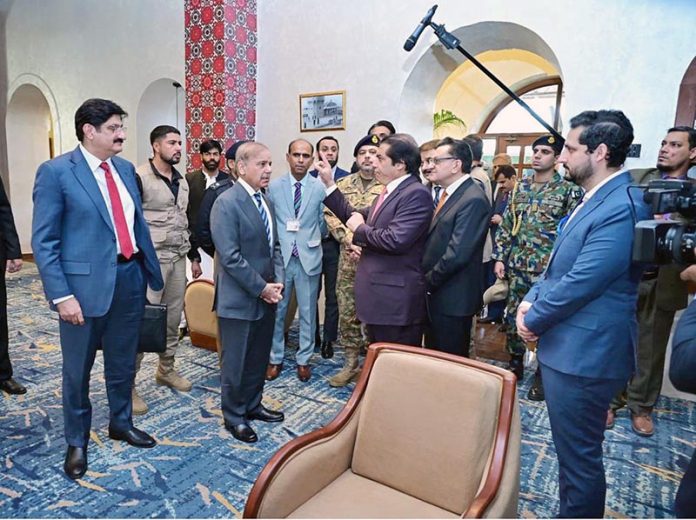 Prime Minister Muhammad Shehbaz Sharif visits newly inaugurated lounges and facilities at Cantt Railway Station