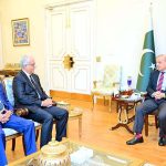 H.E. Shaikh Salman Ebrahim Hamad Alkhalifa, President Asian Football Confederation (AFC) and Senior Vice President FIFA calls on Prime Minister Muhammad Shehbaz Sharif