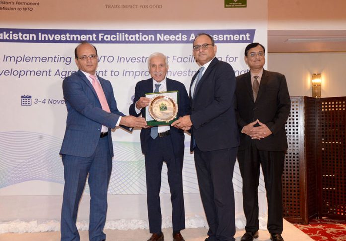 Federal Minister for Board of Investment Qaiser Ahmed Sheikh Concludes High-Level Workshop on Investment Facilitation for Development