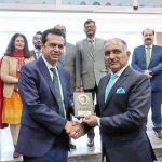 A high-level delegation led by H.E. Ali Yerlikaya, Minister of Interior of the Republic of Türkiye, accompanied by Talal Chaudhary, Minister of State for Interior visited the National Disaster Management Authority (NDMA) Headquarters