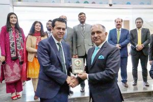 A high-level delegation led by H.E. Ali Yerlikaya, Minister of Interior of the Republic of Türkiye, accompanied by Talal Chaudhary, Minister of State for Interior visited the National Disaster Management Authority (NDMA) Headquarters